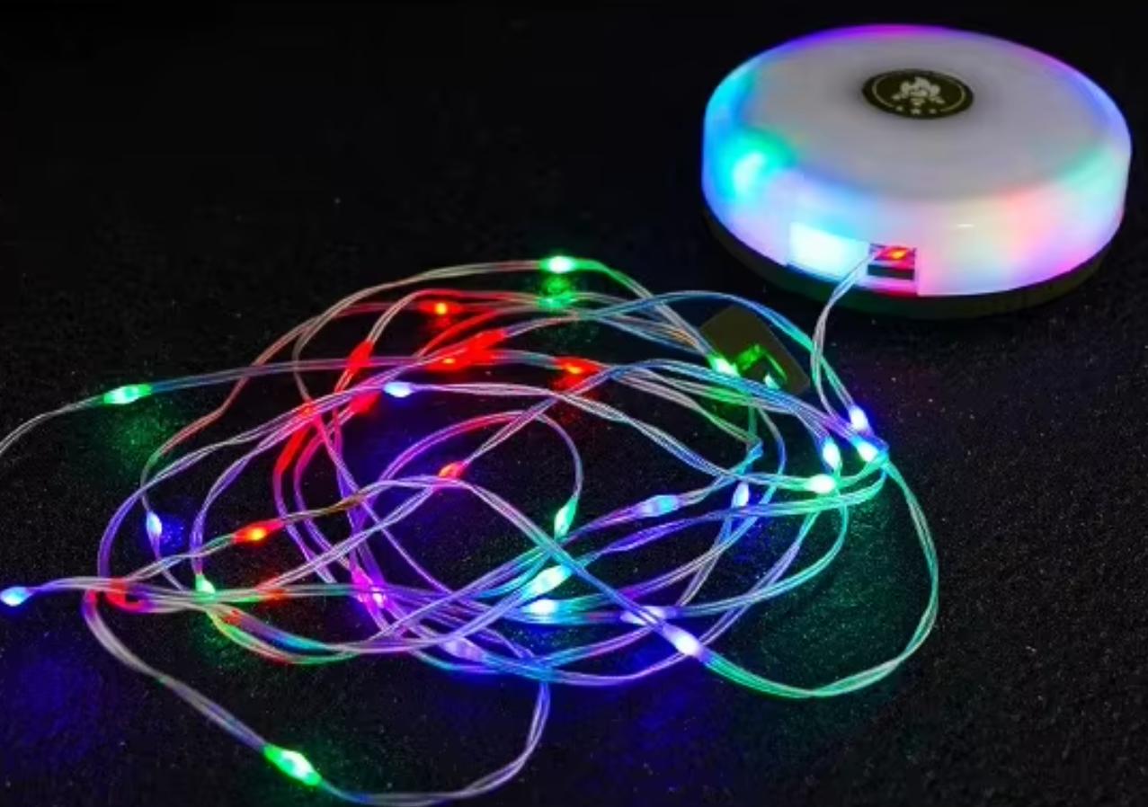 Retractable String Lights