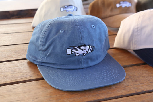 6 Panel - Flat Brim - Blue Eye Trevalla