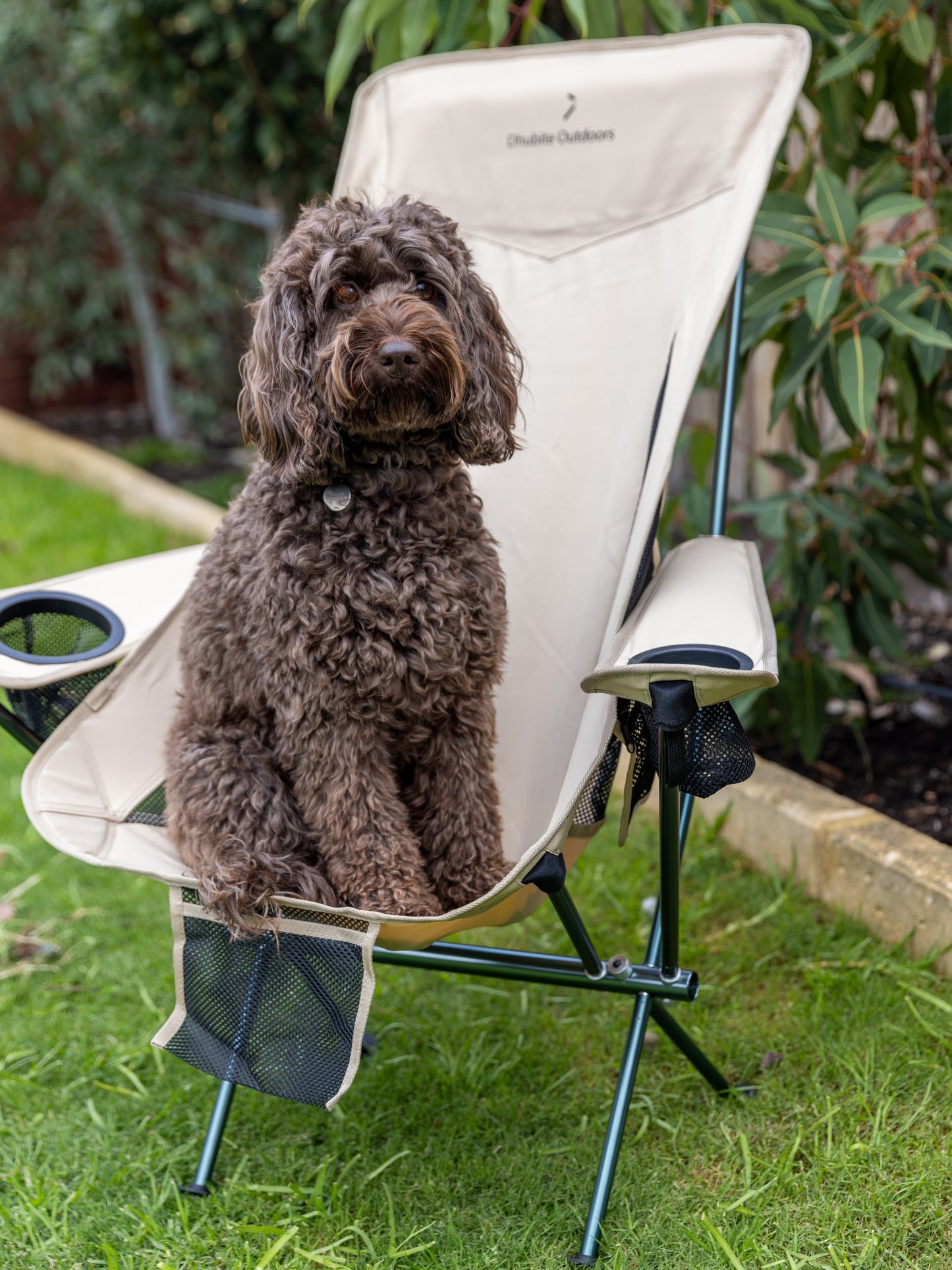 Compact Camp Chair with Armrest