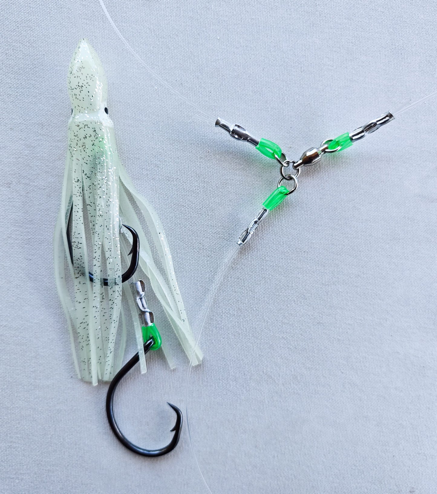 3 Dropper Rigs - Circle Hook (North Coast Skull Drag Rig)