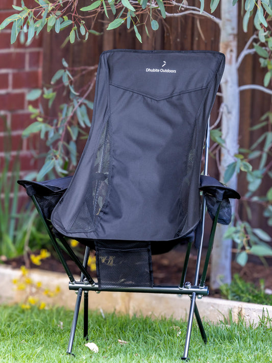 Compact Camp Chair with Armrest